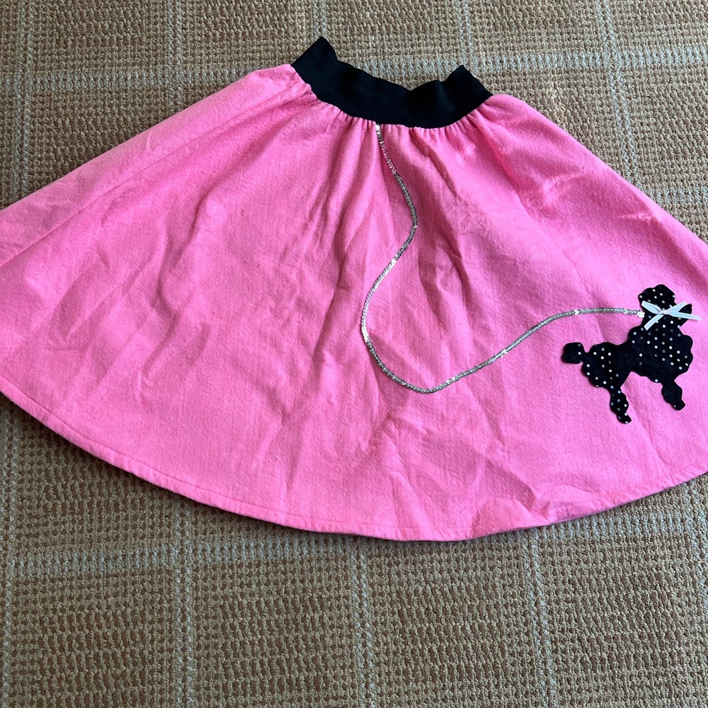 Pink Poodle Skirt